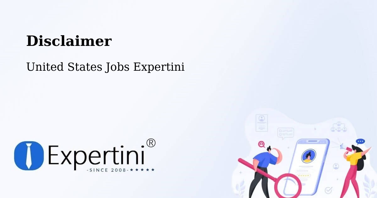 Disclaimer – Pullman - United States Jobs Expertini